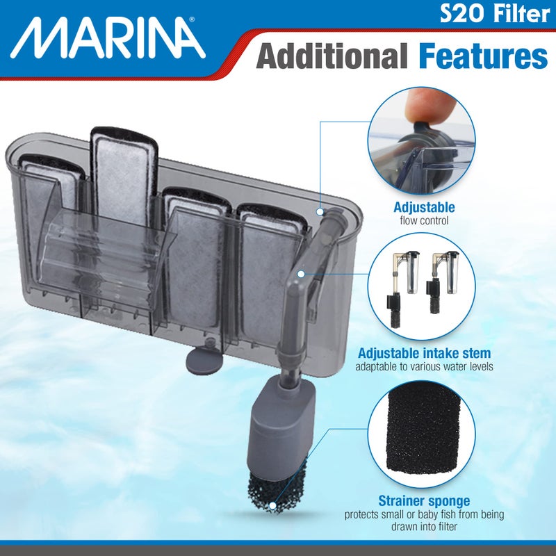 Marina S20 Power Filter,Grey - Image 4